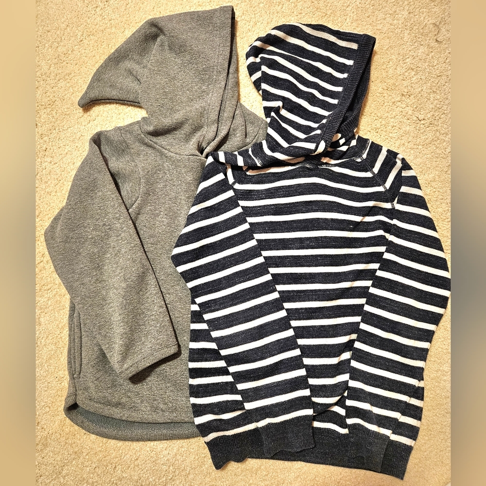 H&M and other brand boys hoody 6-8yr(bundle)